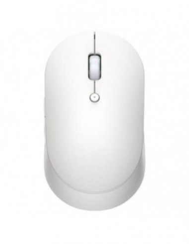 Rato Sem Fio Xiaomi Mi Dual Mode Silent Edition Branco - 1300 DPI