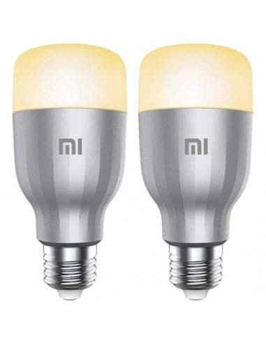 Pack x2 Lâmpada Inteligente Xiaomi Mi LED Smart Bulb RGB