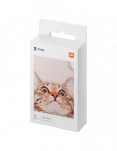 Pack x20 Papel Fotográfico Xiaomi Mi Portable Photo Printer 2x3