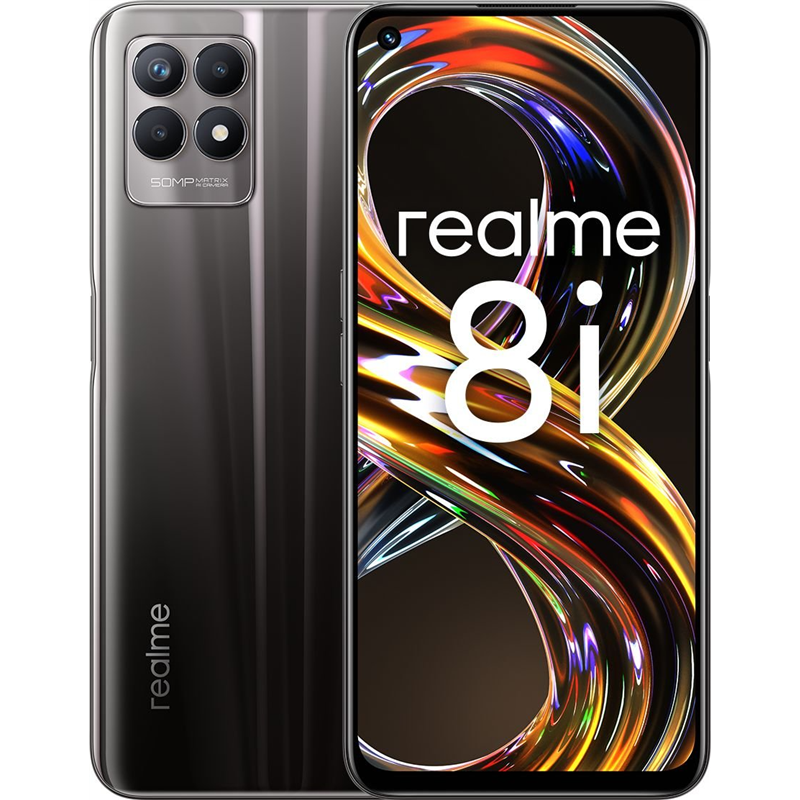 SMARTPHONE REALME 8I 128GB 4GB DUAL SIM SPACE BLACK