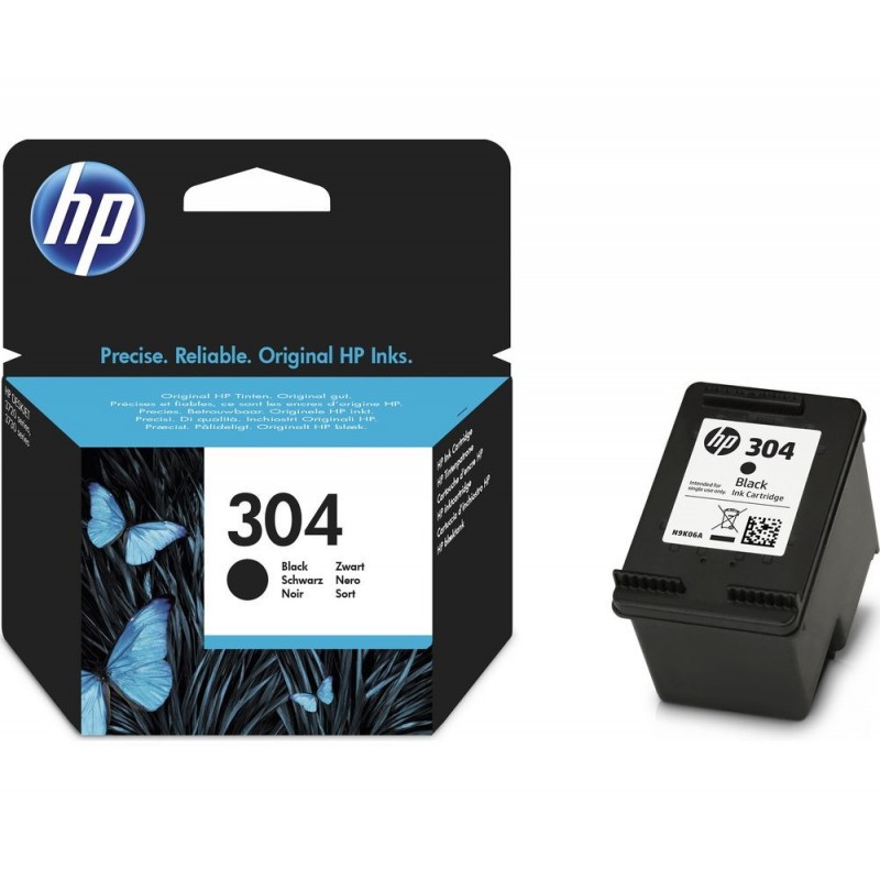 HP 304 ORIGINAL PRETO