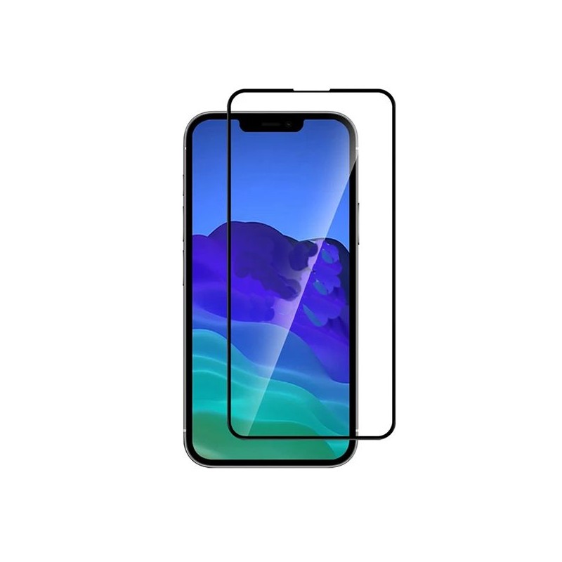 PELICULA 5D IPHONE 13 PRO MAX PRETA