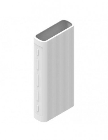 Capa de silicone Xiaomi Mi Power Bank 3 Pro 20000 mAh (Branco)