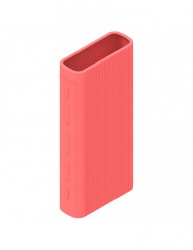 Capa de silicone Xiaomi Mi Power Bank 3 Pro 20000 mAh (Rosa)