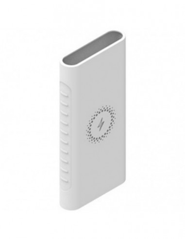 Capa de silicone Xiaomi Mi Wireless Power Bank Essential 10000 mAh (Branco)
