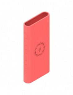 Capa de silicone Xiaomi Mi Wireless Power Bank Essential 10000 mAh (Rosa)