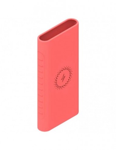 Capa de silicone Xiaomi Mi Wireless Power Bank Essential 10000 mAh (Rosa)