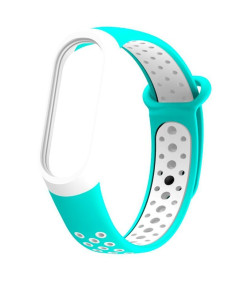 Pulseira Xiaomi Mi Smart Band 7 / Mi Smart Band 6 / Mi Band 5 / Amazfit Band 5 Sport Color (Turquesa)