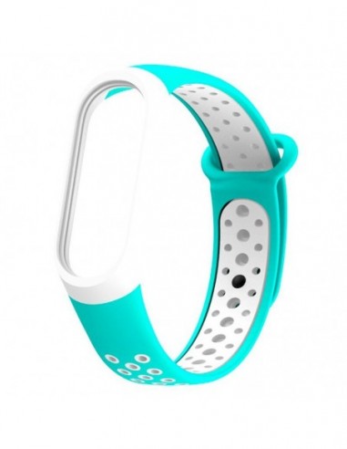Pulseira Xiaomi Mi Smart Band 7 / Mi Smart Band 6 / Mi Band 5 / Amazfit Band 5 Sport Color (Turquesa)