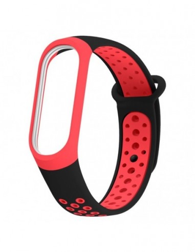 Pulseira Xiaomi Mi Smart Band 7 / Mi Smart Band 6 / Mi Band 5 / Amazfit Band 5 Sport Color (Vermelho)