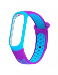 Pulseira Xiaomi Mi Smart Band 7 / Mi Smart Band 6 / Mi Band 5 / Amazfit Band 5 Sport Color (Violeta)