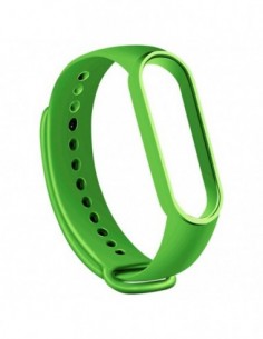 Pulseira Xiaomi Mi Smart Band 7 / Mi Smart Band 6 / Mi Band 5 / Amazfit Band 5 Silicone (Verde)