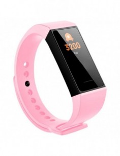 Pulseira de substituição Xiaomi Mi Smart Band 4c Silicone (Rosa)
