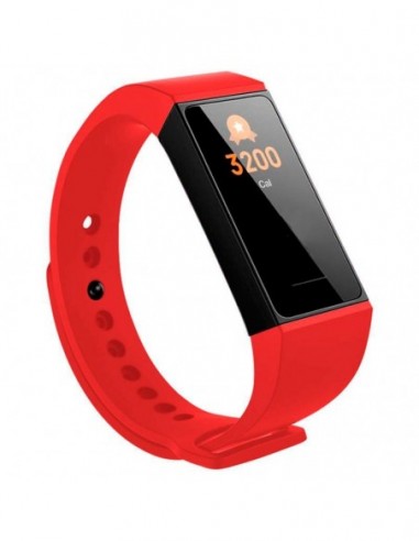 Pulseira de substituição Xiaomi Mi Smart Band 4c Silicone (Vermelho)