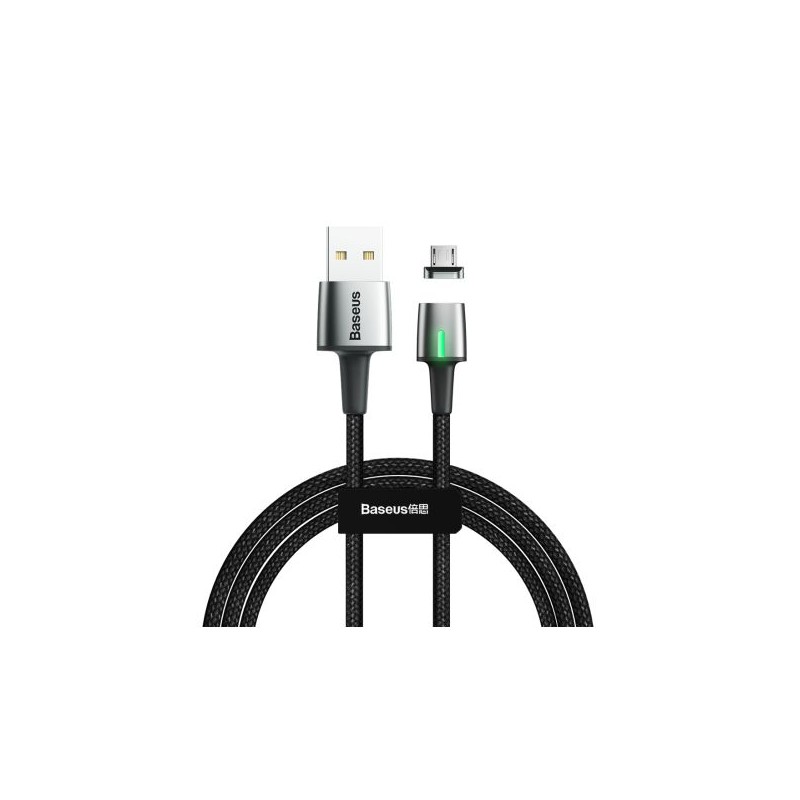 CABO MICRO USB NEGRO BASEUS YAVEN 2.1 A 1M CAMUN-01