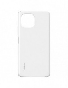 Capa de silicone Xiaomi Mi 11 Lite 4G / 5G / 5G NE Original (Branco)