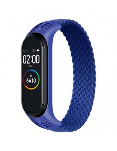 Pulseira Xiaomi Mi Smart Band 7 / Mi Smart Band 6 / Mi Band 5 / Amazfit Band 5 TPU Uni Color S (Azul)