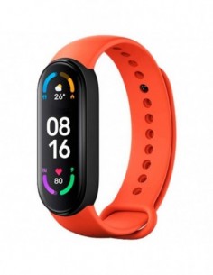 Pulseira de substituição Xiaomi Mi Smart Band 6 Original (Laranja)