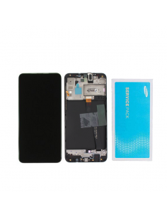 ECRÃ SAMSUNG A10 SERVICE PACK PRETO (SM-A105)