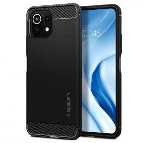 CAPA SPIGEN RUGGED ARMOR PARA XIAOMI MI 11 LITE 5G / 11 YOUTH/ 11 LITE