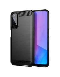 CAPA CARBON REALME C21 PRETA