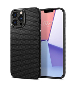 CAPA SPIGEN LIQUID AIR PARA IPHONE 13 PRO MATE BLACK