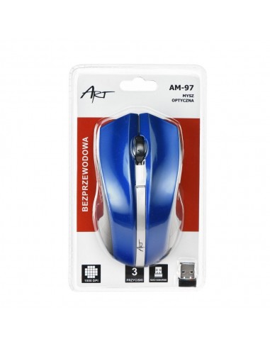RATO SEM FIOS ART AM-97 AZUL