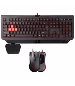 TECLADO + RATO GAMMING BLOODY B1500 (B110+V9C) USB - BLACK