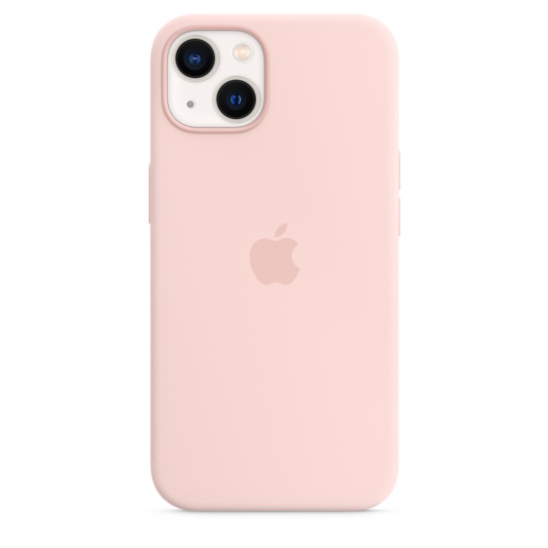 CAPA FORCELL SILICONE PARA IPHONE 13 ROSA