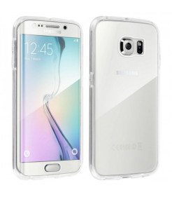 CAPA DE SILICONE PARA SAMSUNG GALAXY S6 EDGE TRANSPARENTE