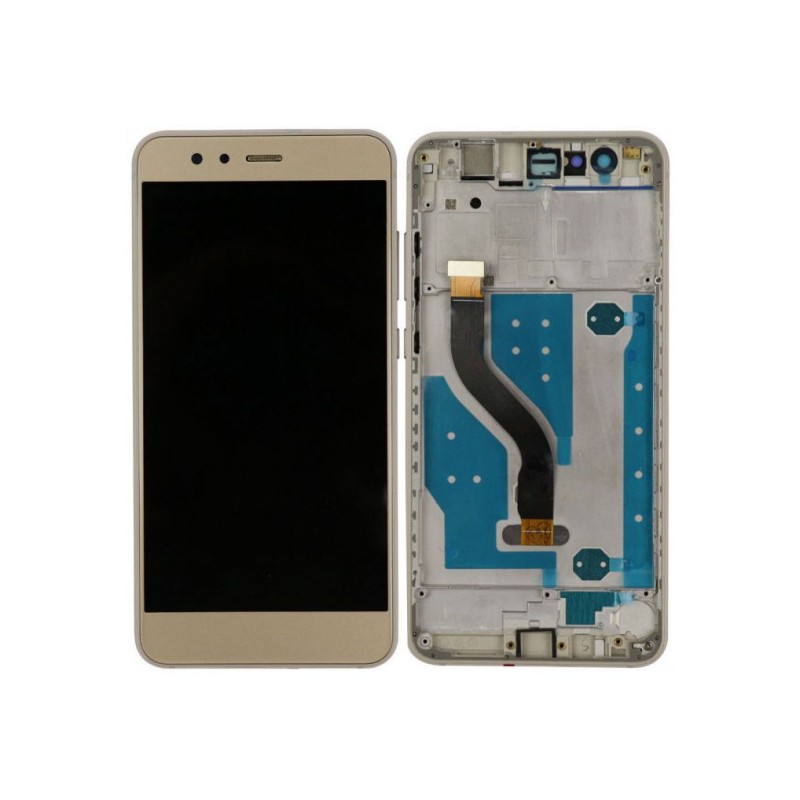 ECRÃ COM FRAME PARA P10 LITE DOURADO