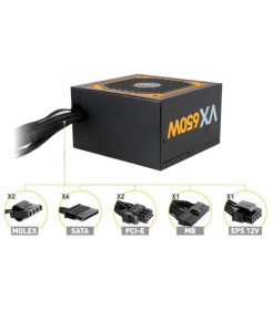 FONTE DE ALIMENTAÇÃO 650W NOX URANO VX 80 PLUS BRONZE