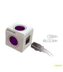 POWERCUBE REWIREBLE 2 PORTAS USB + 4 ADAPTADORES DE ENERGIA