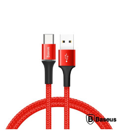 CABO BASEUS USB TYPE-C 1M VERMELHO