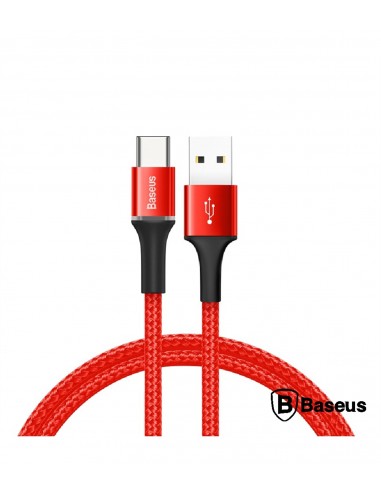 CABO BASEUS USB TYPE-C 1M VERMELHO