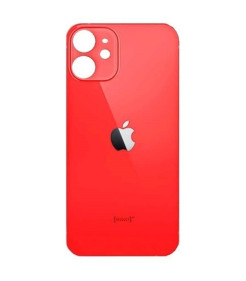 TAMPA TRASEIRA VIDRO IPHONE 12 MINI RED COMPATIVEL