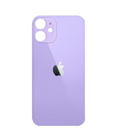 TAMPA TRASEIRA VIDRO IPHONE 12 ROXO COMPATIVEL