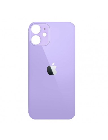 TAMPA TRASEIRA VIDRO IPHONE 12 ROXO COMPATIVEL