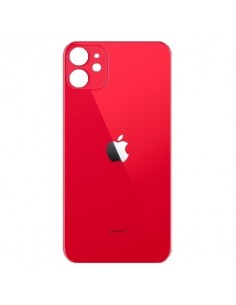 TAMPA TRASEIRA VIDRO IPHONE 11 VERMELHO COMPATIVEL