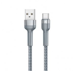 CABO REMAX TYPE-C RC-124A 1M CINZA