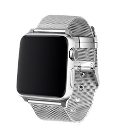 BRACELETE APPLE WATCH 38/40/41 MM METAL SILVER WA10