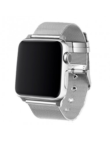 BRACELETE APPLE WATCH 38/40/41 MM METAL SILVER WA10