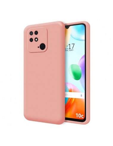 REDMI 10C SILICONE LITE ROSA