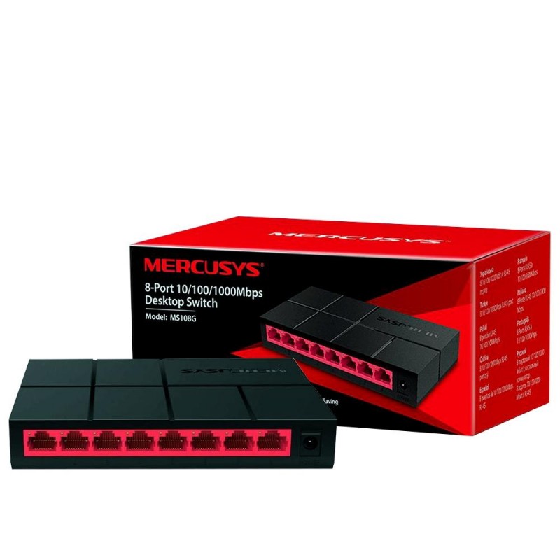 SW 8P GIGA MERCUSYS MS108G