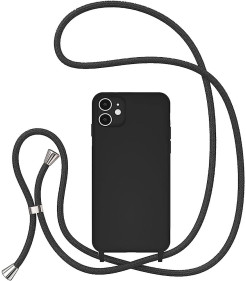 IPHONE 11 CORD CASE BLACK