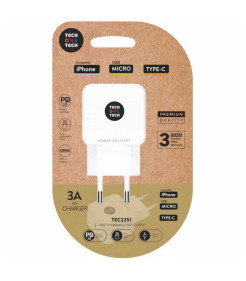 CARREGADOR TECHONETECH PD 20W TYPE C