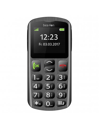 BEAFON SL250 TELEMOVEL DUAL SIM BLACK