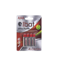 PACK DE 4 PILHAS LR03/AAA
