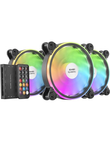 MARS GAMING MFX PACK 3 VENTOINHAS ARGB