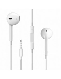 AURICULARES E65 JACK 3.5 BRANCO